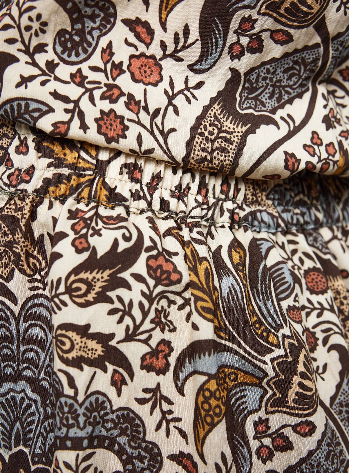 Tu x Morris & Co. Paisley Print Scarf Border Wide Leg Trousers 8 - Image 3